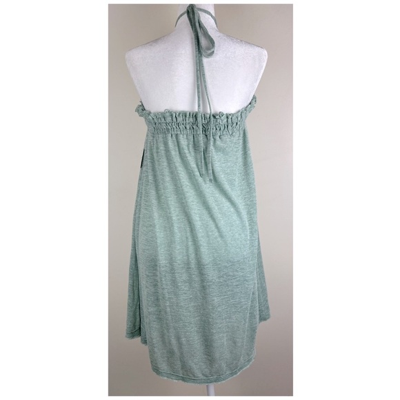 Free People Beachy Knit Mesh Lightweight Halter Top Dress Swim Cover Up | M - Picture 3 of 11